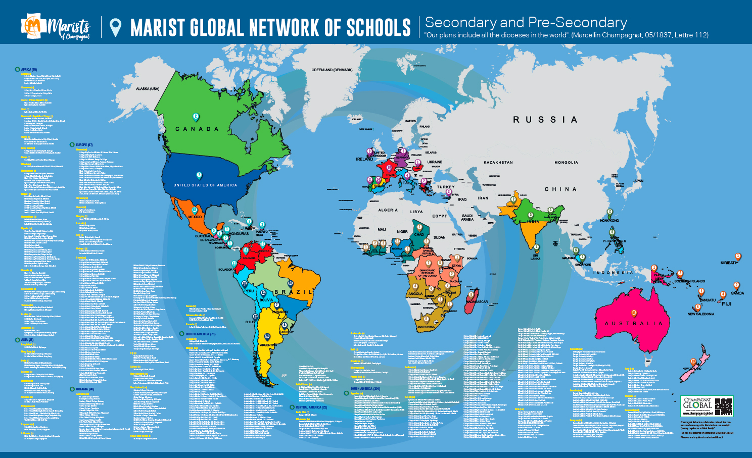 Global Mission Map